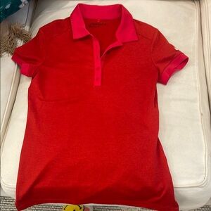 Red Nike Golf Polo Women’s Size Small